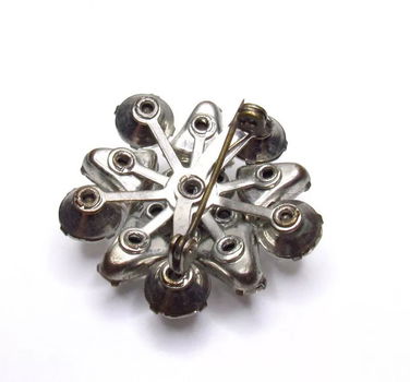 Vintage strassbroche - 2