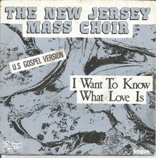 New Jersey Mass Choir – I Want To Know What Love Is (1985)