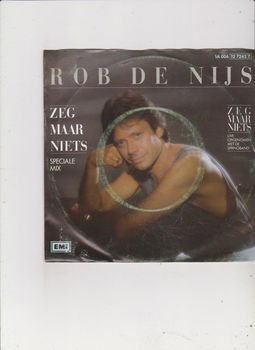 Single Rob de Nijs - Zeg maar niets - 0