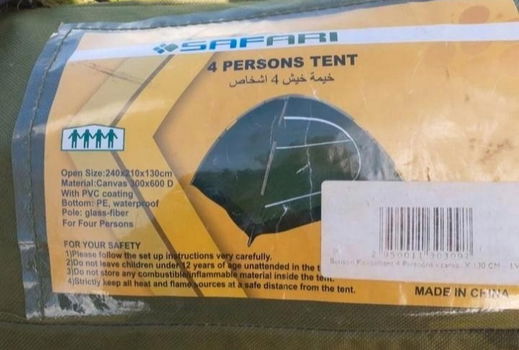 Koepeltent voor 4 personen - 7