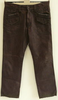 Jeans / Spijkerbroek, DF Jeans - Double Face Jeans, Size: 33/34, 1990s. - 0