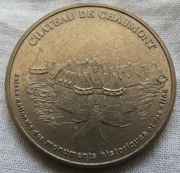 Penning / Munt, Souvenir, Chateau de Chaumont, Monnaie De Paris, 2004. - 0