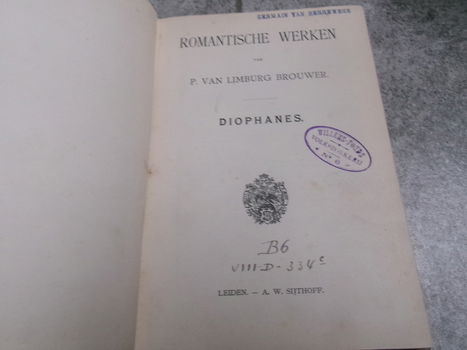 P. van Limburg Brouwer Romantische werken. Deel 2. Diophanes - 1