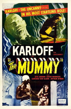 The Mummy - filmposter - 1929 - overdruk - 0