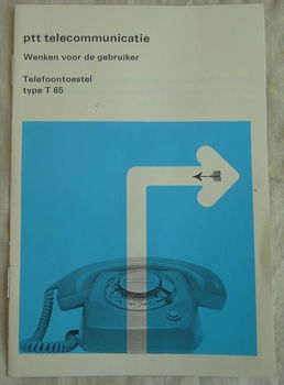 Telefoontoestel, Retro, type: T65, Merk: Ericsson, Grijs, PTT, in Doos met Handleiding, 1987. - 7