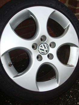 17''Originele GTI Velgen en Banden Steek 5x112 - 7