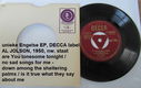 unieke EP uit 1950, AL JOLSON op het Engelse Decca label, vinyl is near mint. - 0 - Thumbnail