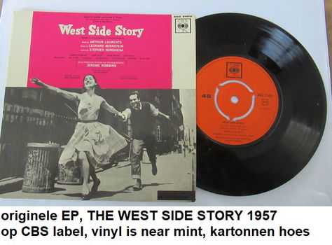 THE WEST SIDE STORY, 2x EP, op Philips en op CBS label - 1