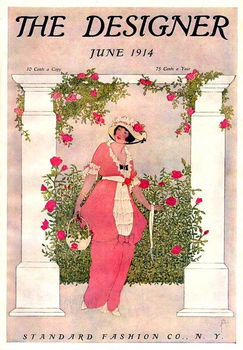 The Designer cover - juni 1914 - overdruk - 0