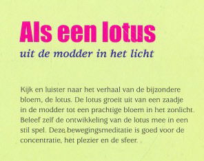 ALS EEN LOTUS, UIT DE MODDER IN HET LICHT - Marjan Bosch - 1