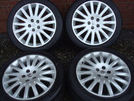 18''Originele Peugeot velgen en banden steek 5x108 - 5