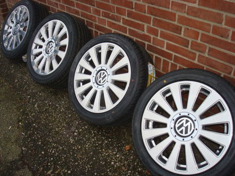 17''inch A8 Velgen en Banden Steek 5x100 5x112 - 1