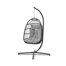 Boender Outdoor buiten hangstoel met standaard grijs