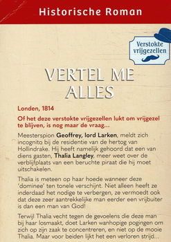 Elizabeth Boyle = Vertel me alles - HQN HR 141 - 1