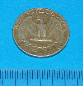 Verenigde Staten - 25 cent 1958 - zilver - 1