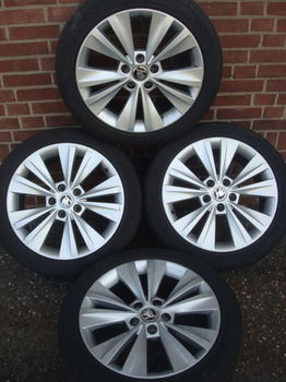 17’’Inch Originele Skoda Kodiaq Karoq Velgen en Banden - 3