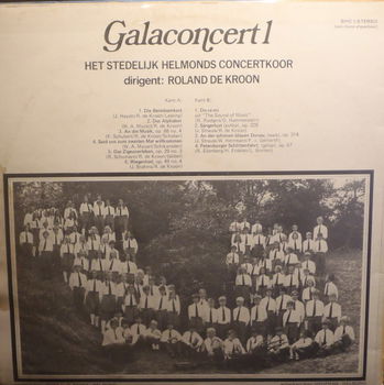 LP - Stedelijk Helmonds Concertkoor - Galaconcert 1 - Roland de Kroon - 1