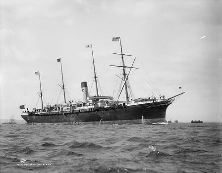 S.S. Friesland - ca. 1890 - fotoprint - 0