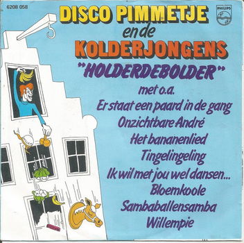 Disco Pimmetje En De Kolderjongens – Holderdebolder (1981) - 0