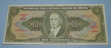 Brazilië - 10 cruzeiros 1959