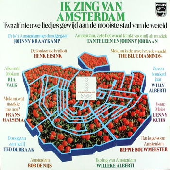 LP - Ik zing van Amsterdam - 0