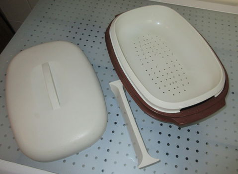 Rijst en groente stomer van tupperware 1273-14 - 2