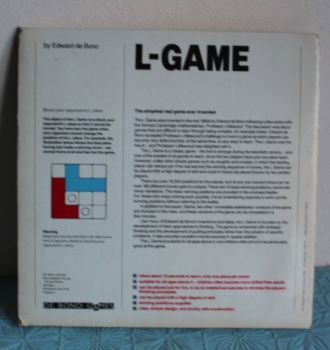 L-Game - Edward de Bono vanuit 1968 - 1