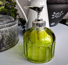 Zeeppompje groen glas