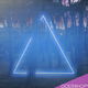 Blue Neon Triangle Installation …. | Canvas | 147 x 112 - 2 - Thumbnail