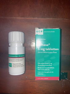 Dexamfetamine / Dex 5mg 90ST GESEALD POTJE 80.=