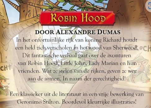 ROBIN HOOD - Geronimo Stilton - 1