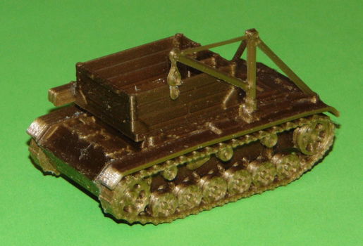 Bergepanzer III - 3D-print in diverse schalen - 0