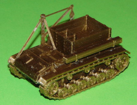 Bergepanzer III - 3D-print in diverse schalen - 1