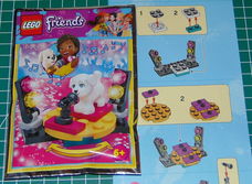 Lego Friend zingende hond met draaiplateau