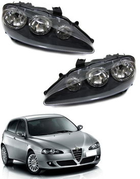 Alfa Romeo 147 koplampen links en rechts vanaf 2005 - 0