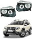 Koplampen zwart voor Dacia Duster 2010-2014 Nieuw! - 0 - Thumbnail