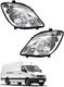 Koplampen met mistlampen voor Mercedes Benz Sprinter W906 - 0 - Thumbnail