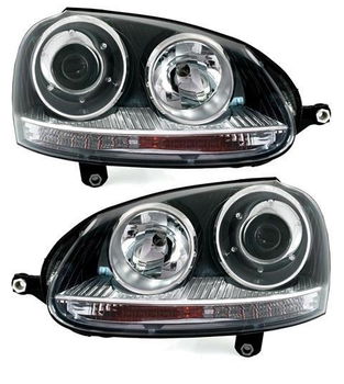 Koplampen set GTI Look VW Golf V 2003-2008 - 1