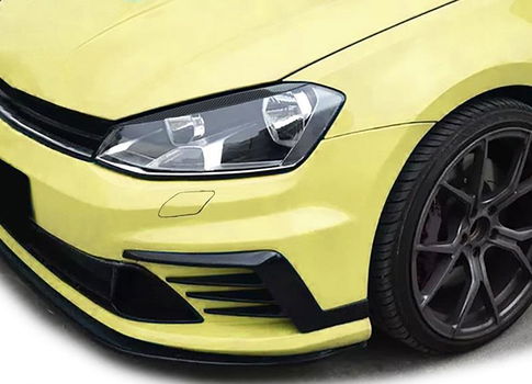 VW Golf 7 VII Koplampen zwart met dagrijverlichting koplamp - 1