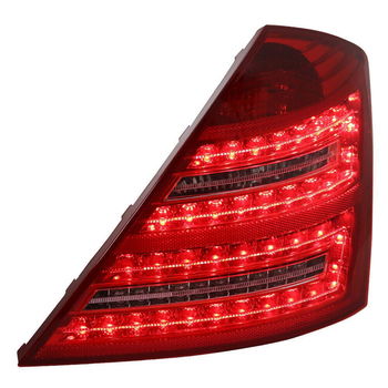 Mercedes Benz S Klasse W221 LED achterlichten rood wit - 2