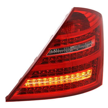 Mercedes Benz S Klasse W221 LED achterlichten rood wit - 3