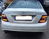 Mercedes Benz C Klasse W204 LED achterlichten smoke - 2 - Thumbnail