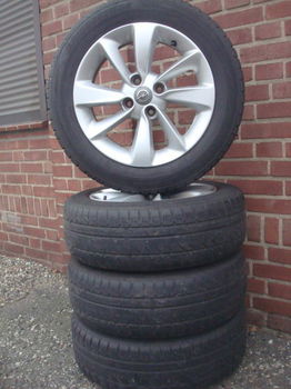 15” ORIGINELE OPEL CORSA ADAM VELGEN STEEK 4x100 - 6