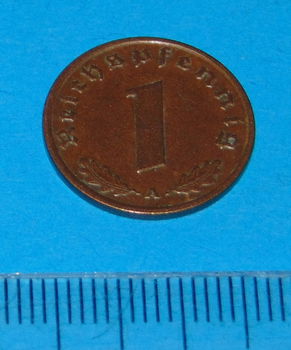 Duitsland - 1 pfennig 1937A - Pr - 0