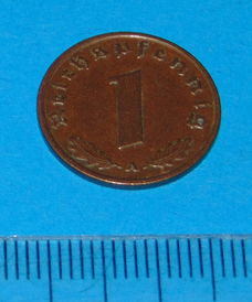 Duitsland - 1 pfennig 1937A - Pr