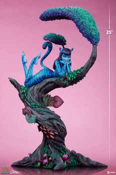 Sideshow Fairytale Fantasies Statue Lady Cheshire Cat Deluxe - 4