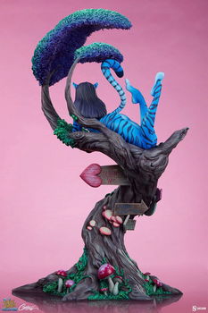 Sideshow Fairytale Fantasies Statue Lady Cheshire Cat Deluxe - 5