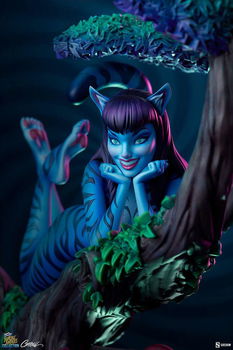 Sideshow Fairytale Fantasies Statue Lady Cheshire Cat - 2