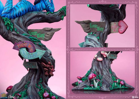 Sideshow Fairytale Fantasies Statue Lady Cheshire Cat - 6