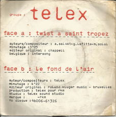 Telex – Twist A Saint Tropez (1978)